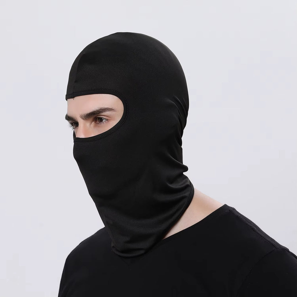 Motorcycle Balaclava Hats Full Face Cover Summer Windproof Breathable Motorbike Motocross Cycling Bicycle Anti-Uv Men Helmet