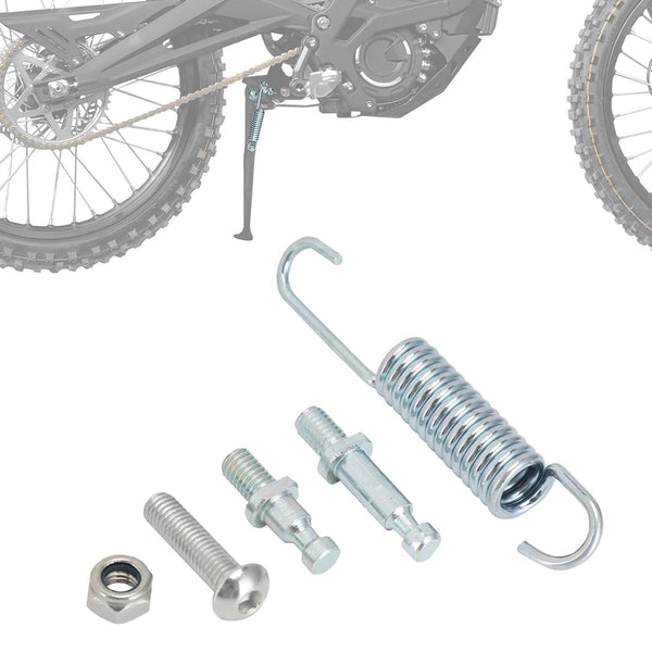 WQMOTO Kickstand Spring & Bolt Set for Suron LBX / E Ride Pro