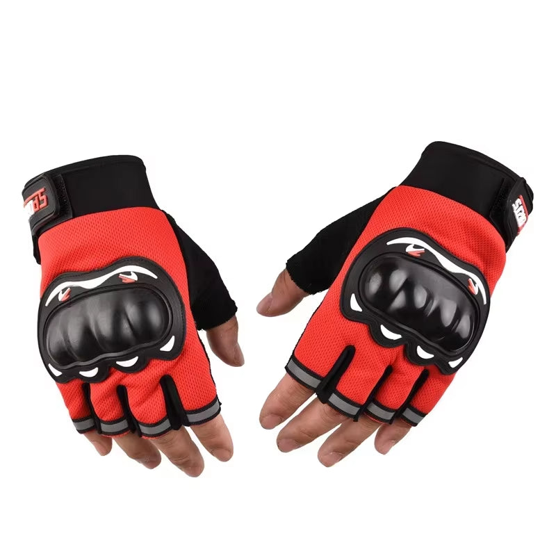 Motorcycle Gloves Breathable Closed Finger Racing Gloves for Outdoor Sports Crossbike Riding Men'S Motorcycle Gloves