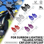 For Surron CNC Foot Peg Motorcycles Accessories Footpeg Footpedal for Talaria Sting Sur Ron Lightbee CRF 150F 230F Electric Bike
