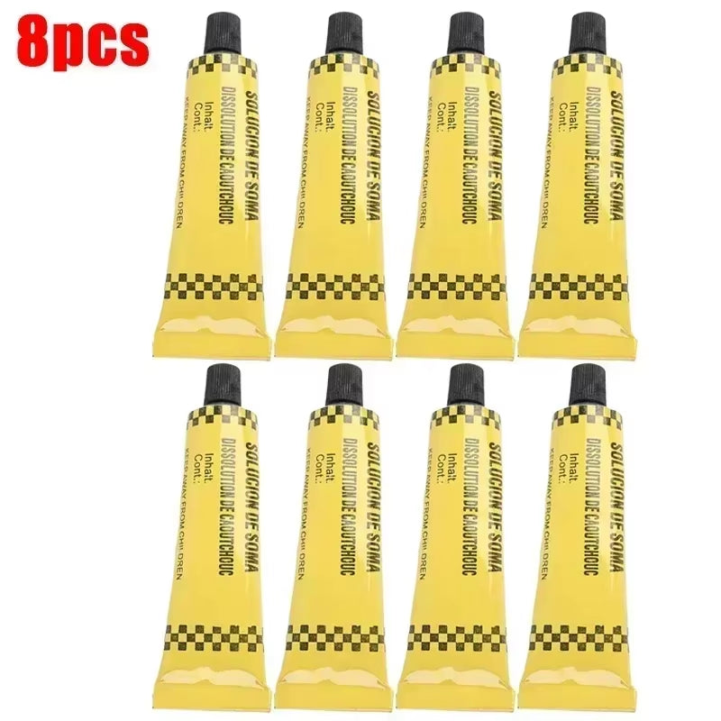 Motorcycle Car Tire Repair Tool Sets Tire Repair Kit Studding Tool Set Tubeless Tire Tyre Puncture Plug Garage Tool Rubber Strip