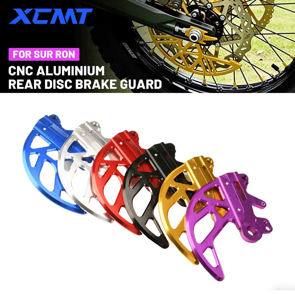 Motorcycle Rear Disc Brake Guard Cover Protective for Surron Ultra Bee Dirt Ebike for Sur Ron Ultrabee Electric Dirt Bike Part