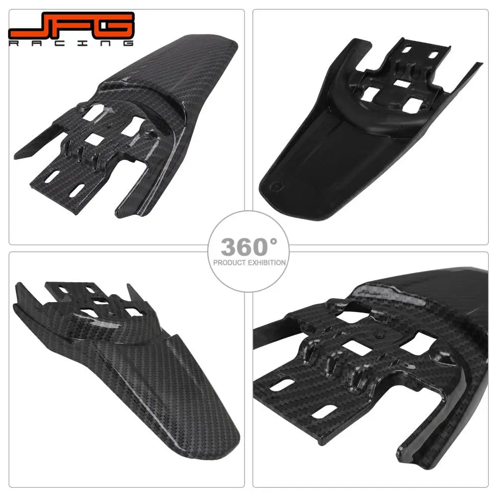 Ebike Rear Mudguards Fender Cover for Lightbee Surron S X Off-Road Electric Dirt Bike Imitation Carbon Fiber Motorcycle