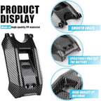Motorcycle Carbon Fiber Battery Cover Pattern Battery Guards Wrap Protect for Sur-Ron Sur Ron Light Bee X/S Segway Electric Dirt