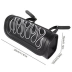 Motorcycle Saddlebags Tool Bag Retro Motorcycle Front Fork Handlebar Bag Tool Side Pack Saddlebags Black Handlebar Bag