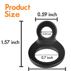 4Pcs Attach Tie-Downs Stainless Steel Tie-Down Strap Rings Motorcycle Part Tie down Strap Rings for Motorcycle Dirt Bike ATV UTV