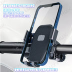 Motorcycle Phone Mount Handlebar/Rear View Phone Holder for Bicycle/Scooter Navigation Holder Universal for 4.7-7In Smartphone