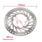 Original Motorcycle Wear-Resistant Front and Rear Brake Discs and Brake Pads Suitable for Surron Ultra Bee Electric Dirt Bike