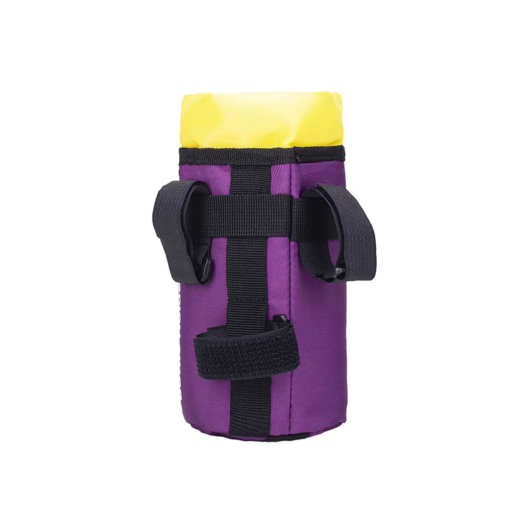 Bicycle Bag Cycling Water Bottle Carrier Pouch MTB Bike Kettle Handlebar Bag Bicycle Handlebar Bag Riding Handlebar Accessories