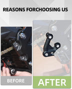 JFG Racing Foot Peg Bracket Pair for Sur-Ron Light Bee / E Ride Pro