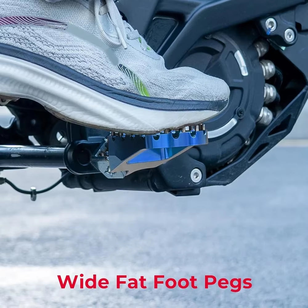 KEMIMOTO Wide Foot Pegs for Talaria / Sur-Ron Light Bee
