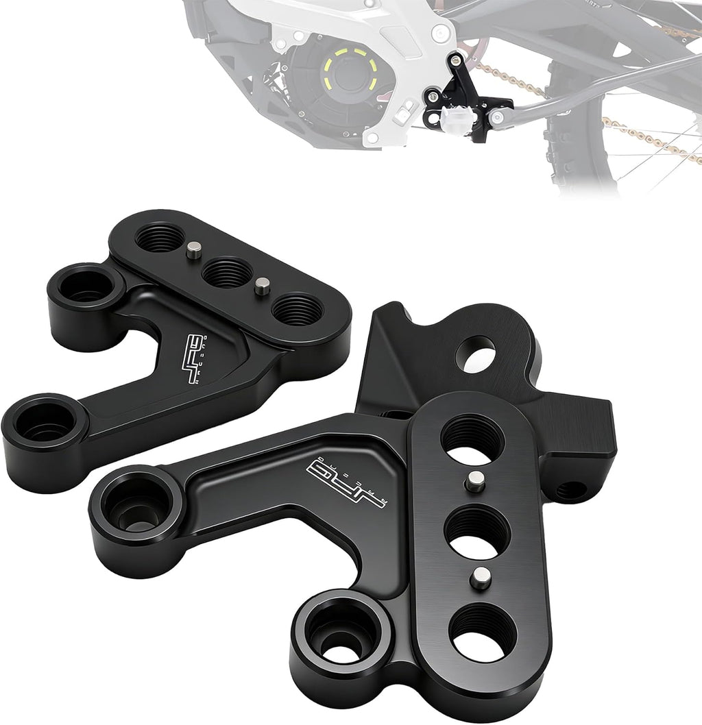 JFG Racing Foot Peg Bracket Pair for Sur-Ron Light Bee / E Ride Pro
