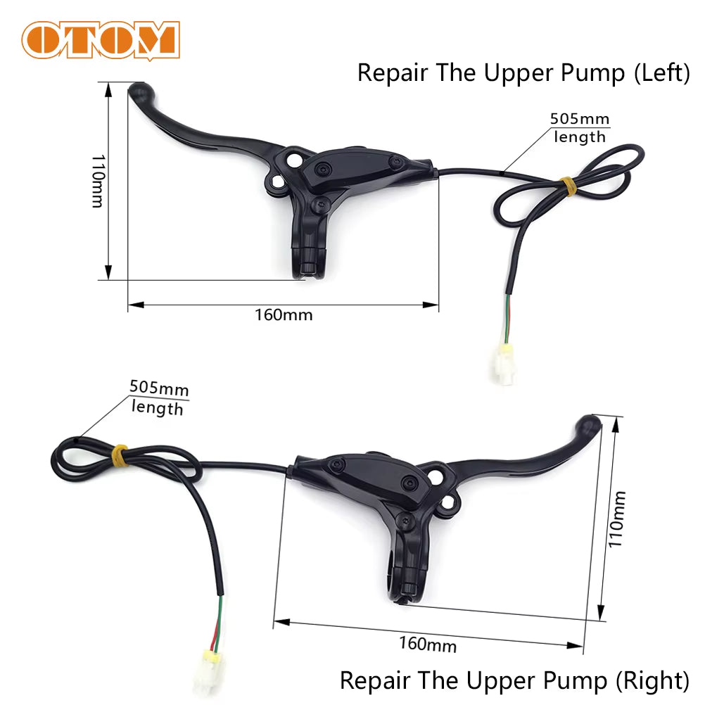 For Surron Brakes New Integrated Front Rear Brake Pump Assy Set Sur-Ron Ultra Bee X S Electric Dirt Bike Accessories Brake Lever