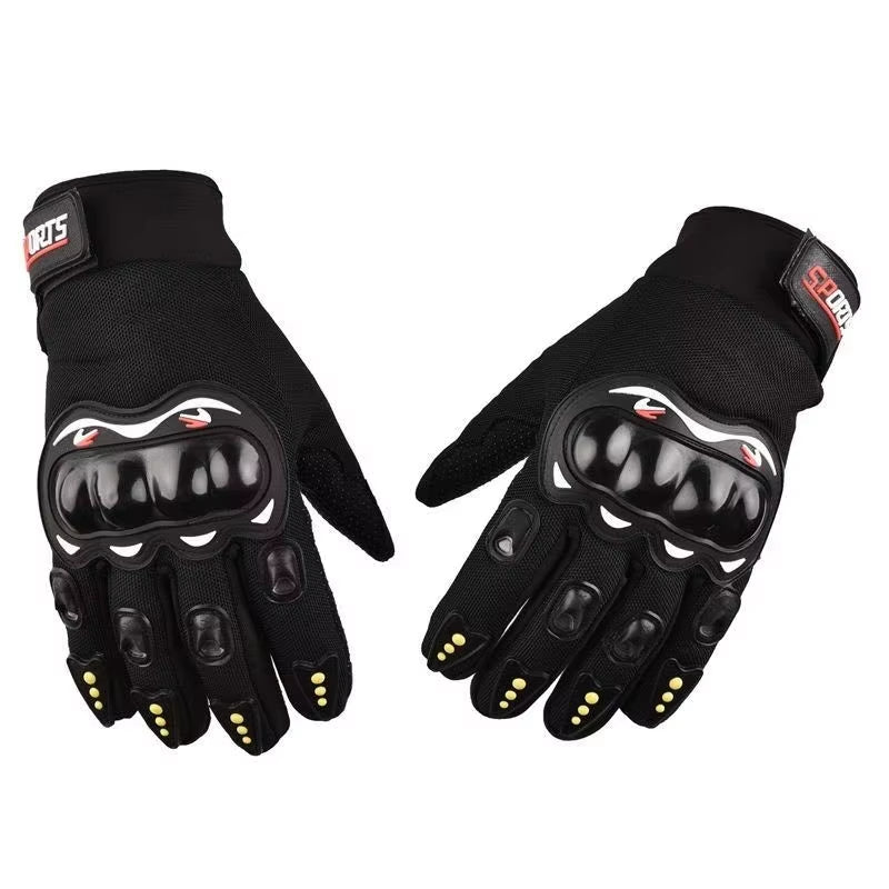 Motorcycle Gloves Breathable Closed Finger Racing Gloves for Outdoor Sports Crossbike Riding Men'S Motorcycle Gloves