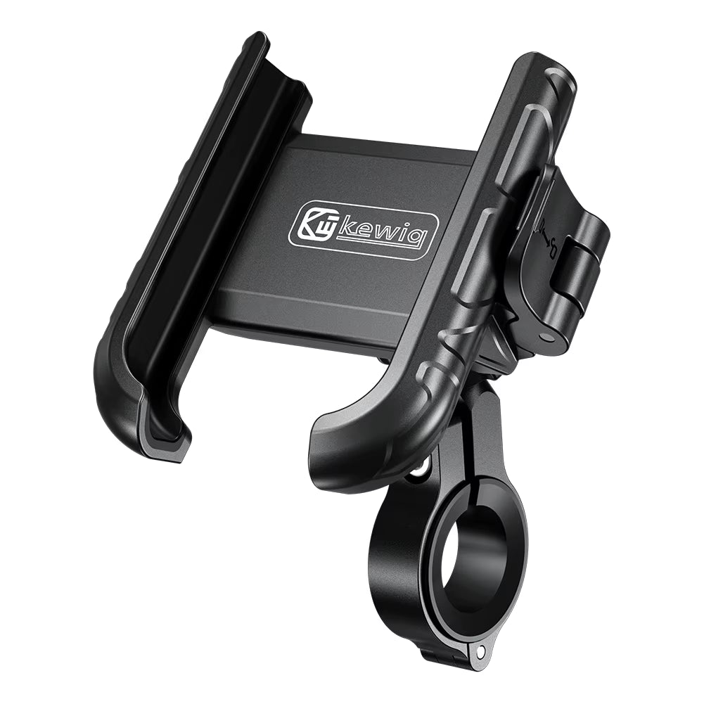 360 Rotation Motorcycle Quick Lock Phone Mount Bicycle Phone Holder for Iphone 17~12 Samsung Motor Bike Baby Carriage Scooter