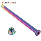 Funparts Rear Wheel Axle Shaft Motorcycle Accessories for Surron Sur Ron Lightbee X S Electric Vehicle E-Bike Titanium Alloy