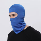 Motorcycle Balaclava Hats Full Face Cover Summer Windproof Breathable Motorbike Motocross Cycling Bicycle Anti-Uv Men Helmet