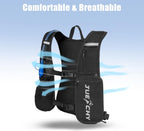 2L Hydration Running Vest with Water Bladder — Black