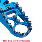 KEMIMOTO Wide Foot Pegs for Talaria / Sur-Ron Light Bee