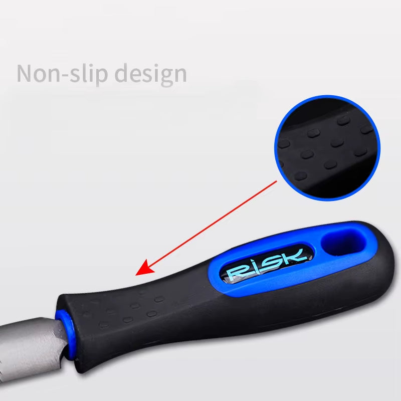 Bicycle Repair Tool Shop Metal Grinding Inner Tube File Front Fork Trimming Deburring Steel File