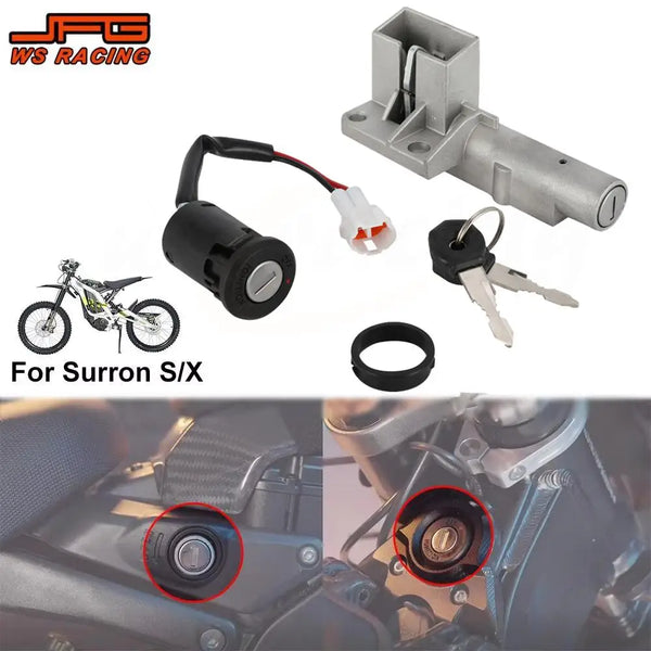 Ignition Switch & Key Set for Suron Light Bee X / S