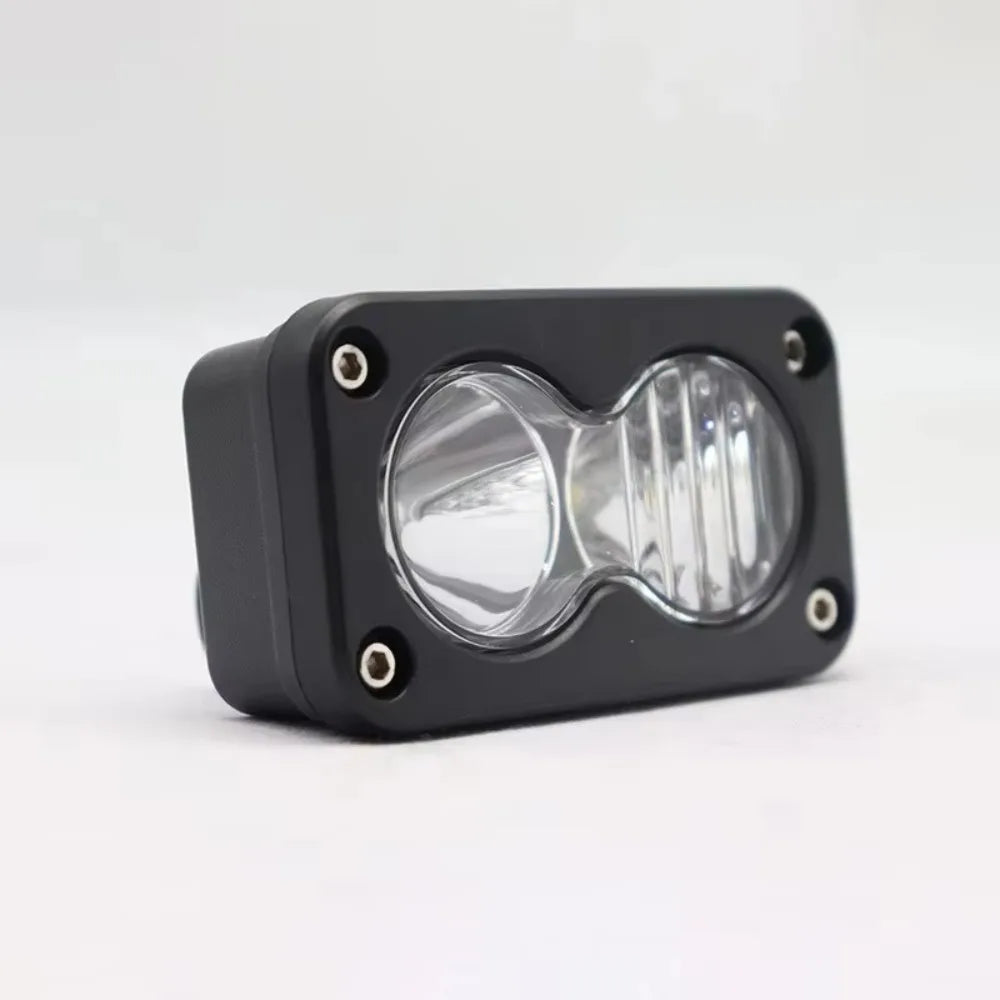 For Sur-Ron Segway Talaria 20W LED Headlight Switch White Spot Flood Pod Combo Kit Waterproof