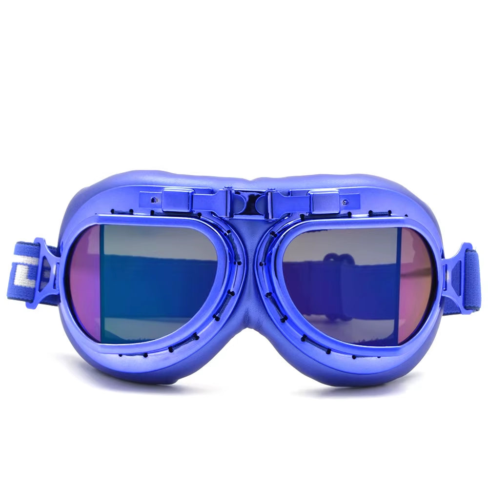BJMOTO 2019 Goggle Snowboarding Motorcycle Goggles Motocross for Harley Style Glasses Pilot Pink Color Shipping Free
