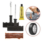 Motorcycle Car Tire Repair Tool Sets Tire Repair Kit Studding Tool Set Tubeless Tire Tyre Puncture Plug Garage Tool Rubber Strip