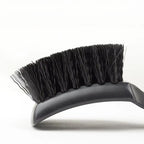 Motorcycle Tire Rim Brush Wheel Hub Cleaning Brushes Motorcycle Wheels Detailing Accessories Black White Tire Washing Tool