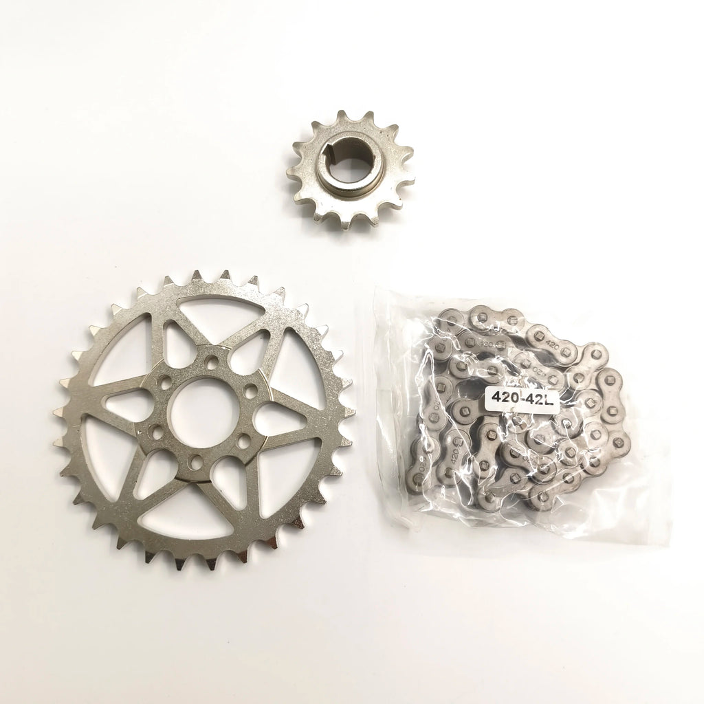 420 Primary Drive Sprocket Set for Surron Light Bee Electric Dirt Bike First-Level Transmission Chain Gear Set Ultra-Intensity