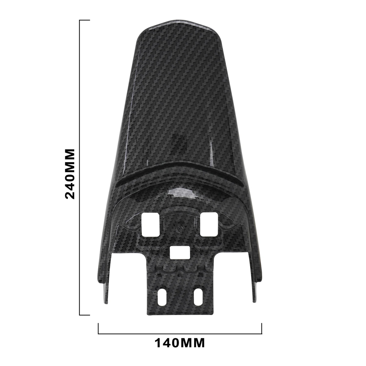 Ebike Rear Mudguards Fender Cover for Lightbee Surron S X Off-Road Electric Dirt Bike Imitation Carbon Fiber Motorcycle