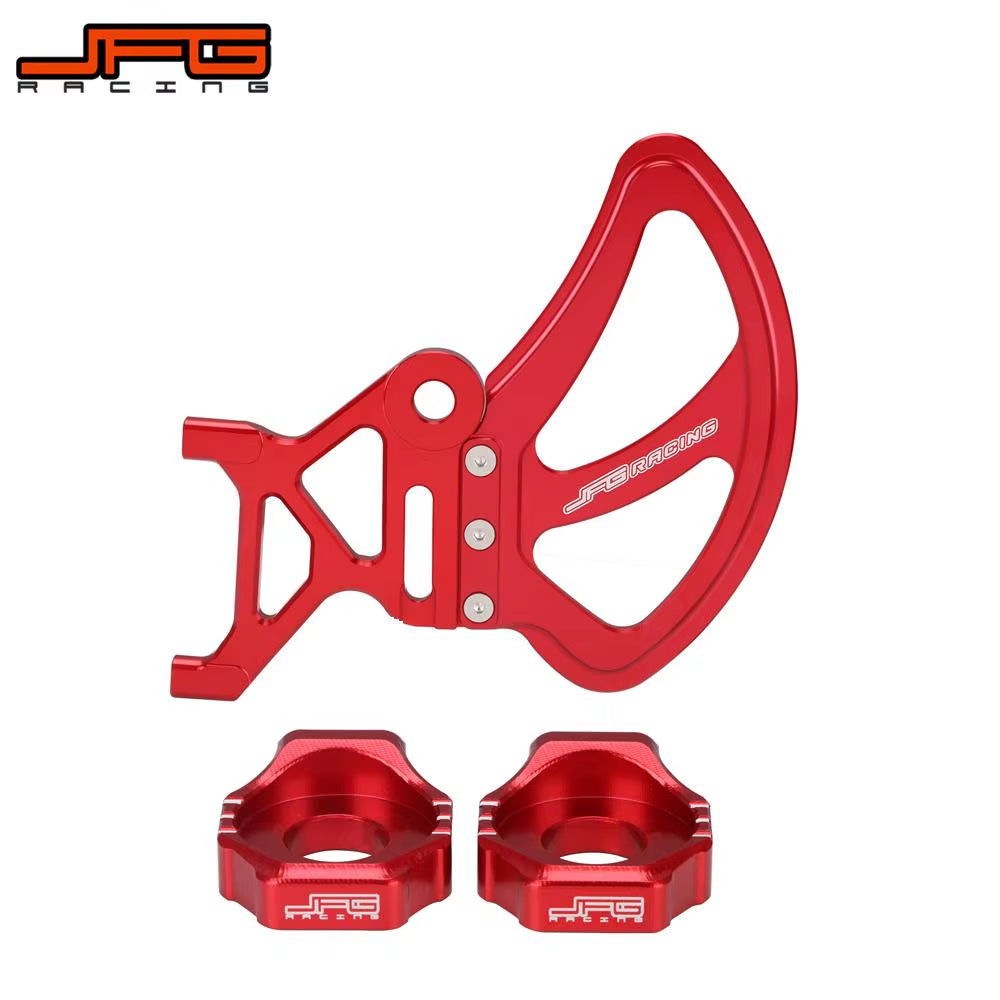 JFG Racing Axle Block & Rear Disc Guard Options for Sur-Ron / Segway