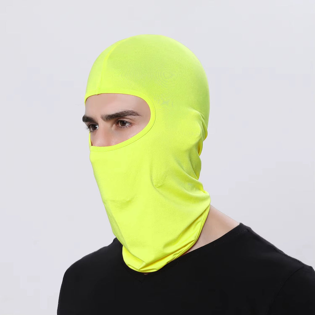 Motorcycle Balaclava Hats Full Face Cover Summer Windproof Breathable Motorbike Motocross Cycling Bicycle Anti-Uv Men Helmet