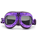 BJMOTO 2019 Goggle Snowboarding Motorcycle Goggles Motocross for Harley Style Glasses Pilot Pink Color Shipping Free