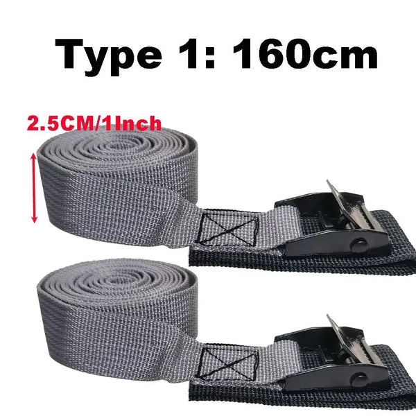 Cam-Buckle Lashing Strap Pair