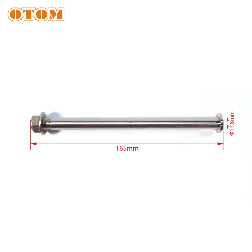 OTOM Motorcycle Steel Rear Axle with Nut for SURRON Light Bee X Universal Extended Version Electric Off-Road Tires Accessories
