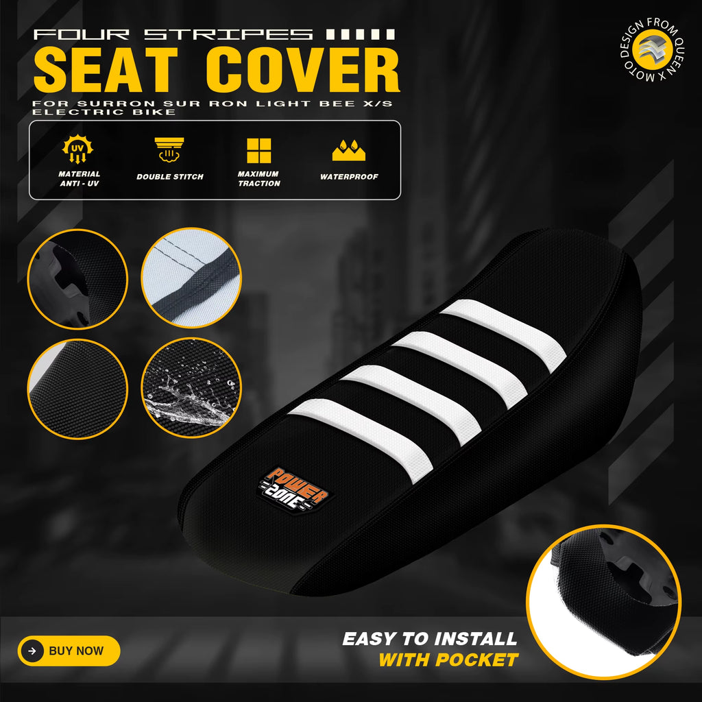 Queen X Gripper Seat Cover for Sur-Ron Light Bee X / S