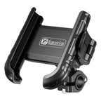 360 Rotation Motorcycle Quick Lock Phone Mount Bicycle Phone Holder for Iphone 17~12 Samsung Motor Bike Baby Carriage Scooter