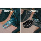 Motorcycle Footpegs Foot Pegs Rests Pedals Footrests for Surron Sur-Ron Light Bee Lightbee Electric Dirt Bike