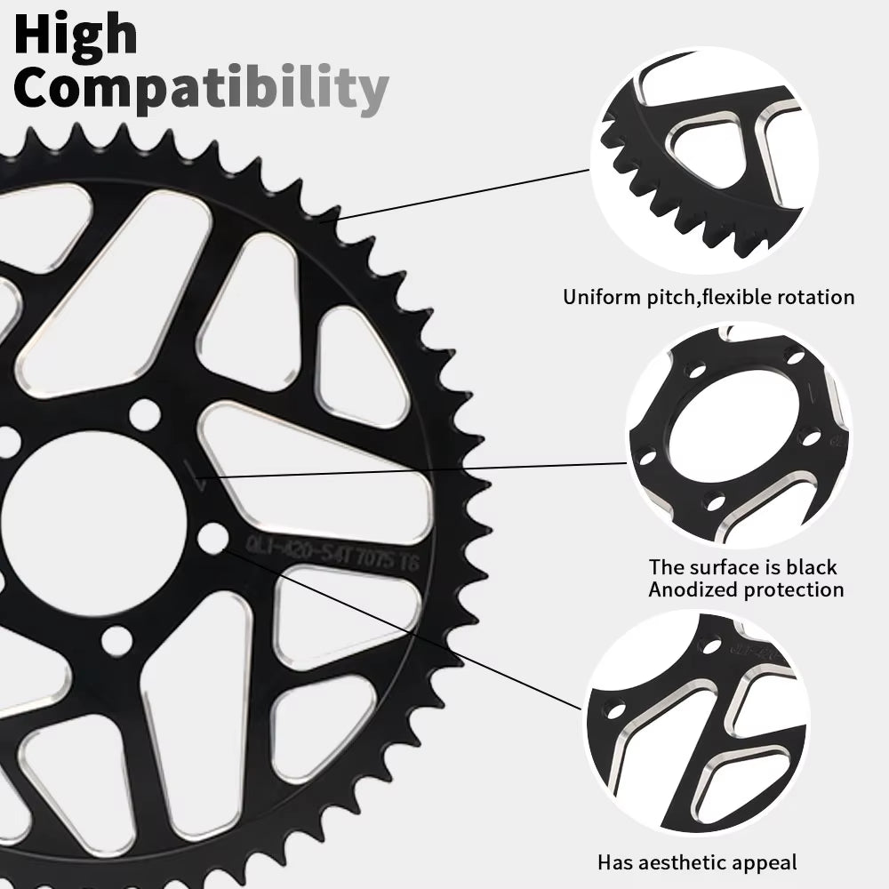 JFG Racing Rear Sprocket for Sur-Ron Light Bee / Segway