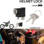Helmet Handlebar Lock Security Portable Anti-Theft Key for Surron SURRON Sur Ron Light Bee X S Motorcycle