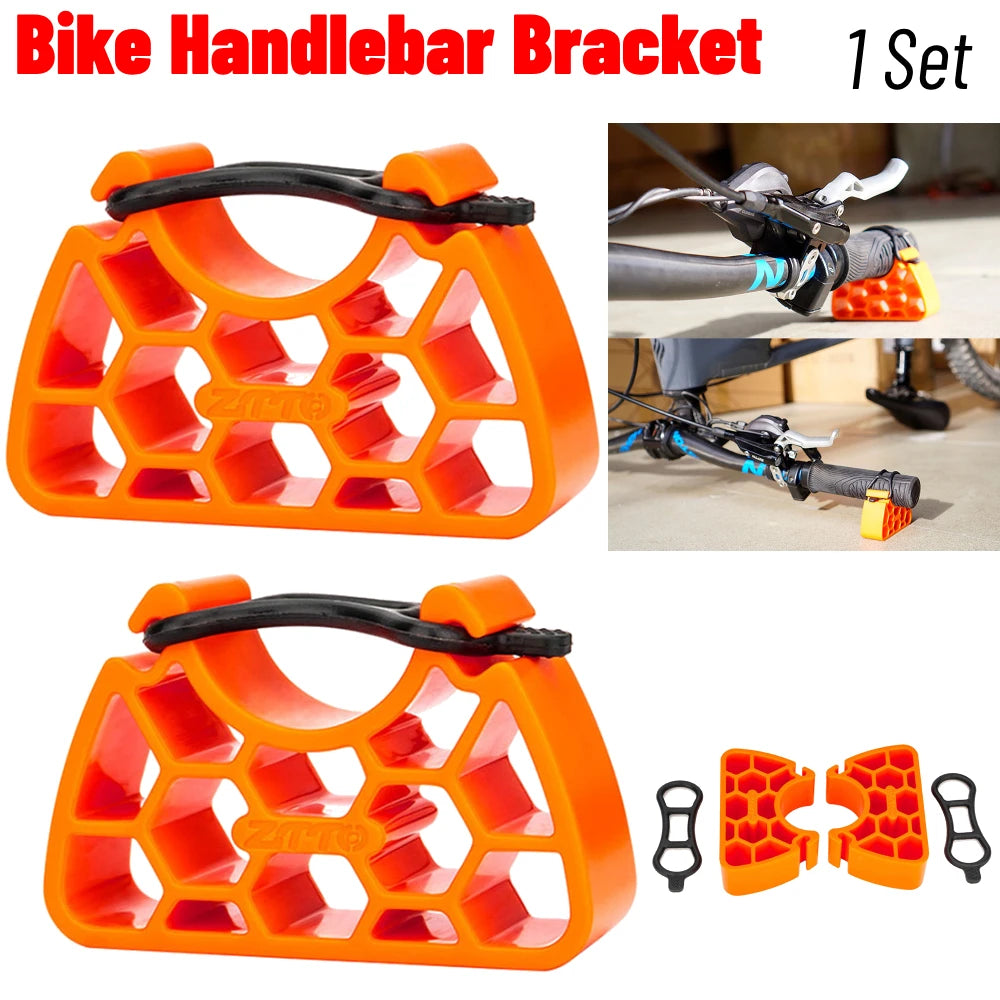 Clip-On Handlebar Maintenance Stand — Pair