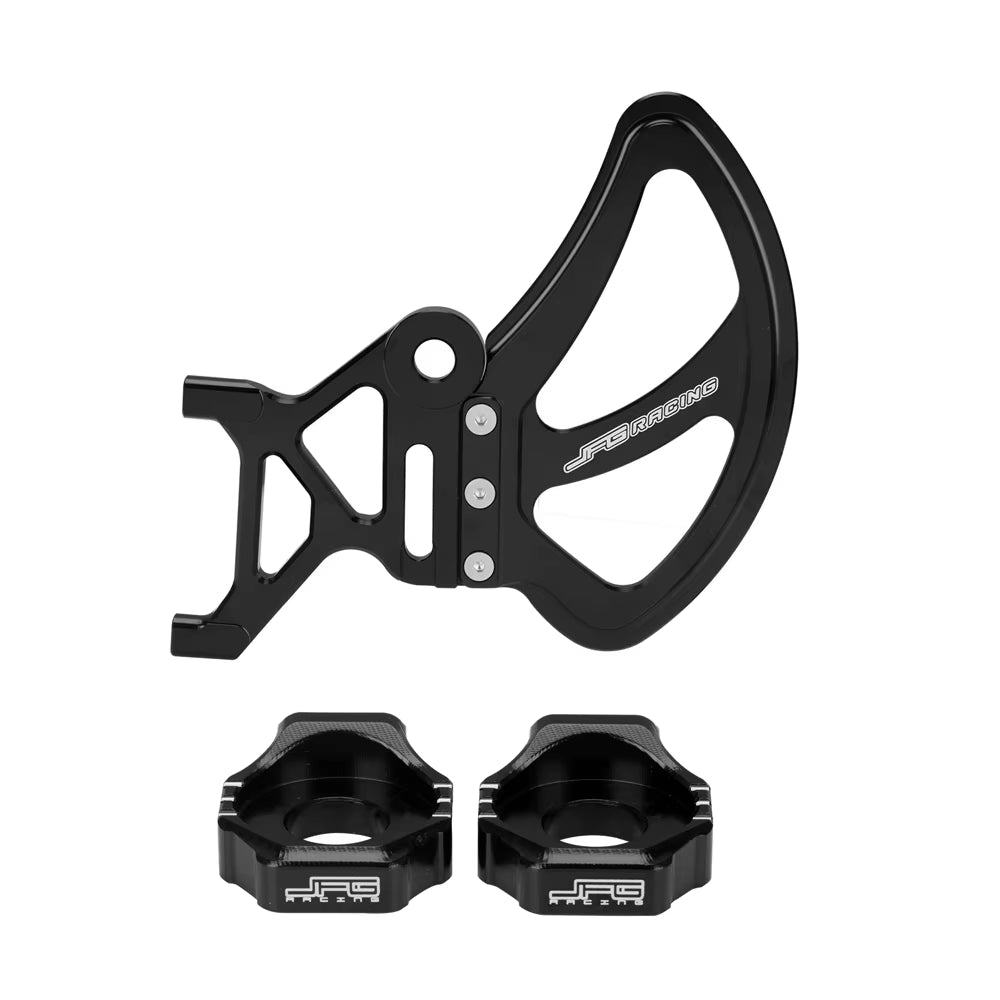 JFG Racing Axle Block & Rear Disc Guard Options for Sur-Ron / Segway