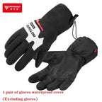 Autumn Winter Motorcycle Riding Gloves Waterproof Rainproof Cover Windproof Warm Motorbiker Racing Rider Accessories Men Women