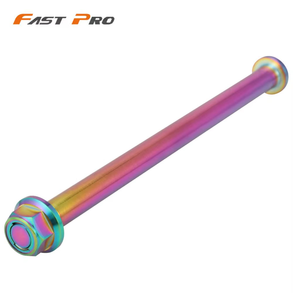 Funparts Rear Wheel Axle Shaft Motorcycle Accessories for Surron Sur Ron Lightbee X S Electric Vehicle E-Bike Titanium Alloy