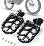 WQMOTO Wide Foot Pegs for Sur-Ron Light Bee X / E Ride Pro — Black