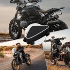 Motorcycle Bag Tool Side Storage Luggage Rack Bag Motorcycle Side Bag with Shoulder Strap Seat Tube Bag for Motorcross Racing
