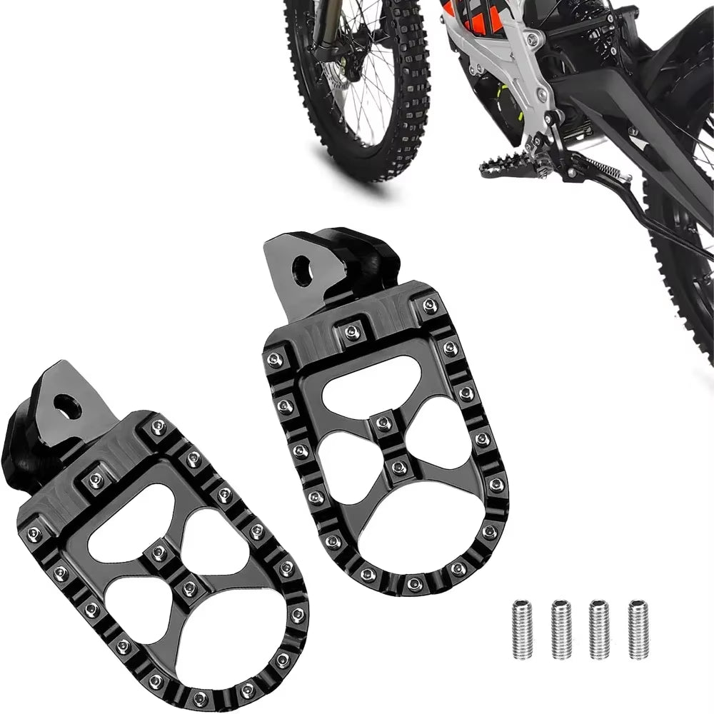 KEMIMOTO Wide Foot Pegs for Talaria / Sur-Ron Light Bee