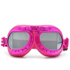 BJMOTO 2019 Goggle Snowboarding Motorcycle Goggles Motocross for Harley Style Glasses Pilot Pink Color Shipping Free