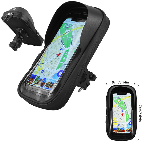 Rotating Phone Pouch Mount for 4.5–6.4-inch Phones